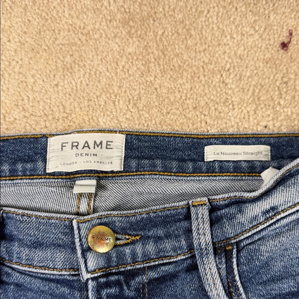 Frame Denim Blue Ankle Jeans - Picture 2 of 10